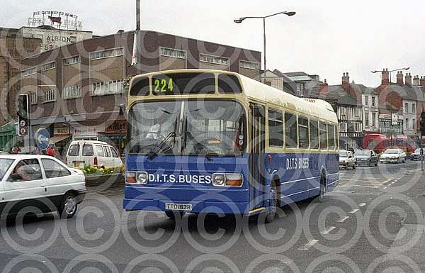 TTO163R (PRR444R) Doyles,Alfreton DITS Buses,Paisley Trent