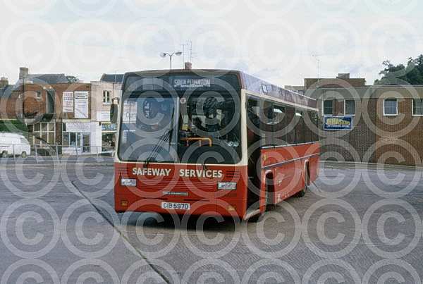 GIB5970 (XCW153R) Rebody Safeway,South Petherton Border,Burnley Midland Fox NTNW