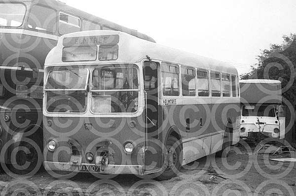 MAX107 ElmTree Wealdstone BlueLine Upminster Green Bus Rugeley Red & White