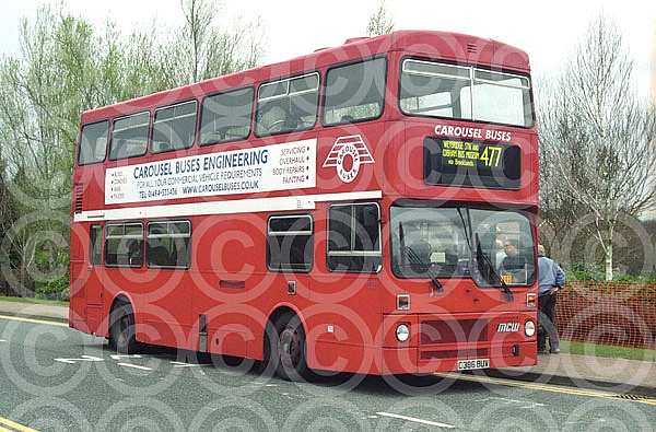 C386BUV Carousel,High Wycombe GoAhead London London Buses