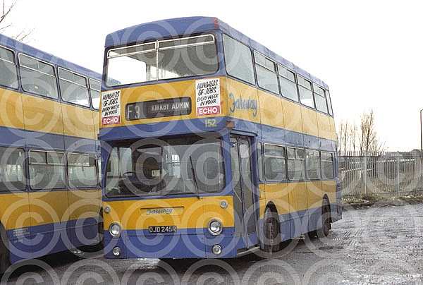 OJD245R Fareway,Liverpool Hampshire Bus London Transport