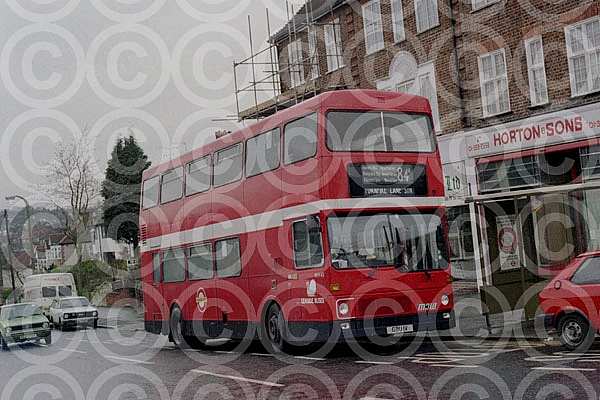GBU1V London Buses (Leaside Buses) GMPTE