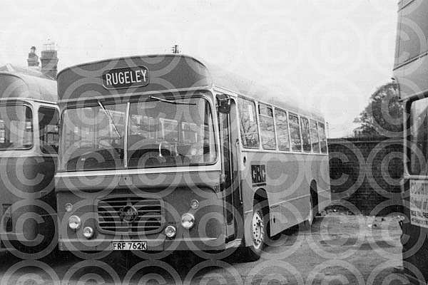 FRF762K Green Bus,Rugeley