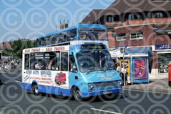 E933UBO Derby CT(Blue Bus) Cynon Valley