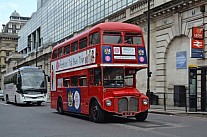VLT191 Afternoon Tea Bus Tour,London Nippy Bus,Martock London Sovereign Strathtay London Transport