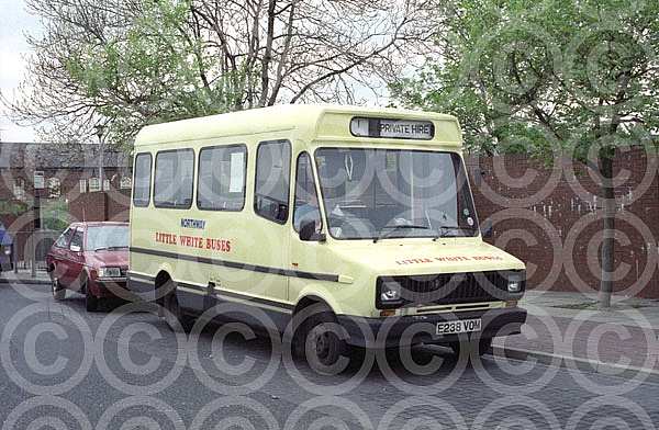 E238VOM Little White Bus(James),Ormskirk Carlyle Deomonstartor