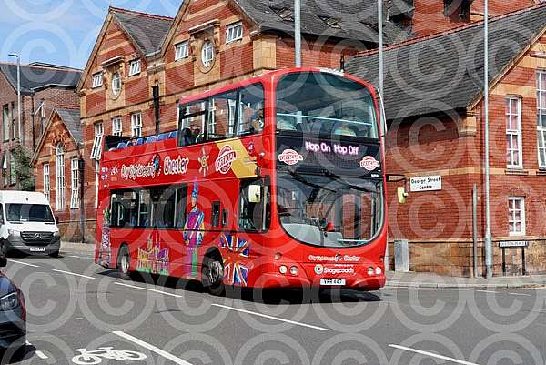 VRR447 (MX07BVK)  CitySightseeing Stagecoach Ribble Stagecoach Manchester