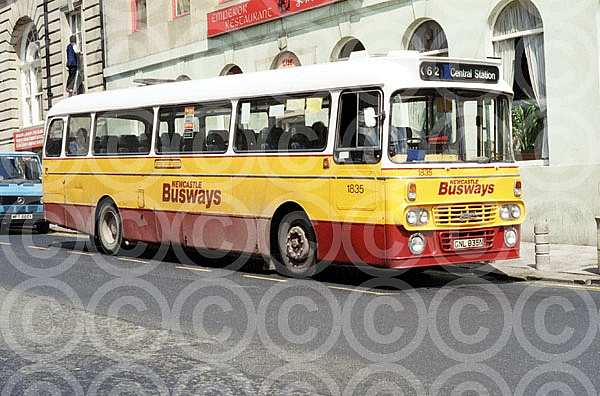GNL835N Busways Tyne & Wear PTE