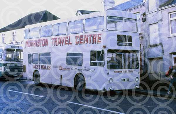 GHV52N D Coaches,Morriston London Transport