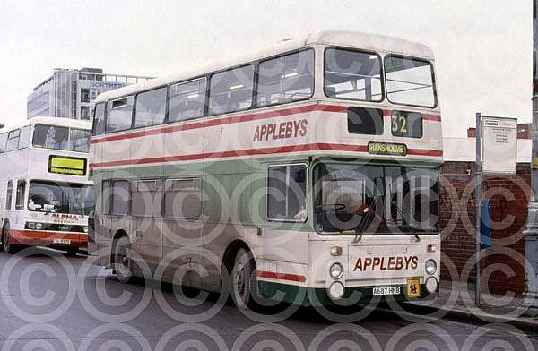 A687HNB Appleby,Conisholme Stagecoach Manchester GM Buses GMPTE