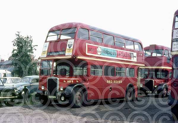 KGK624 Red Rover,Aylesbury London Transport