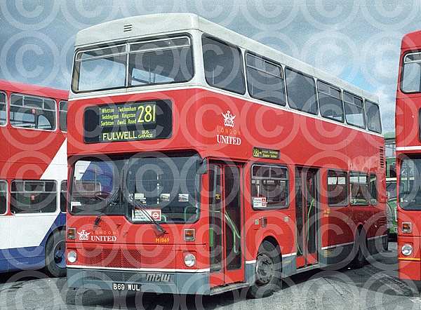 B69WUL London United(Transdev) London Buses London Transport