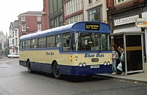 GHB20N Blue Bus,Bolton Hills,Tredegar