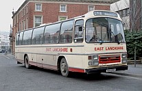 629BNX (JOX462P) East Lancashire(Haydock),Langho Midland Red South BMMO