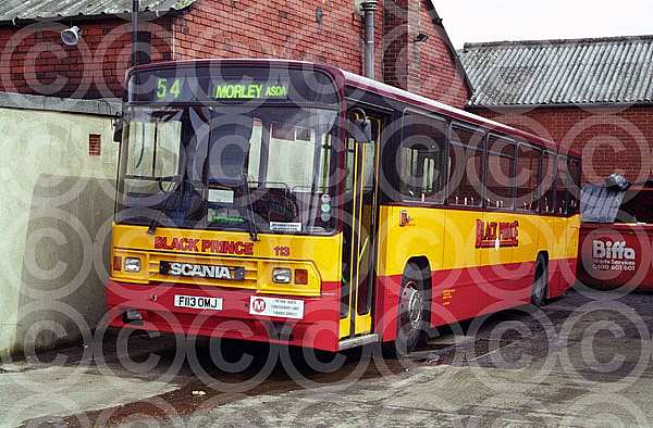 F113OMJ Black Prince,Leeds London Buses
