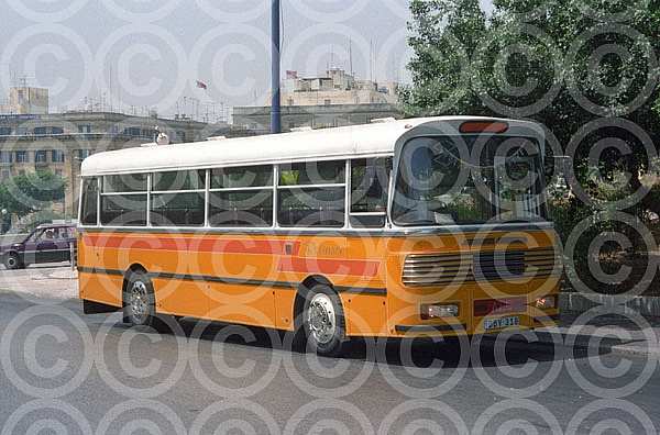 DBY318 Rebody Malta Buses