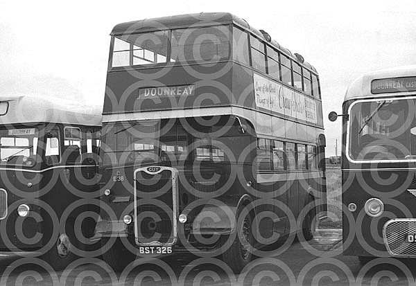 BST326 Highland Omnibuses Highland Transport,Inverness