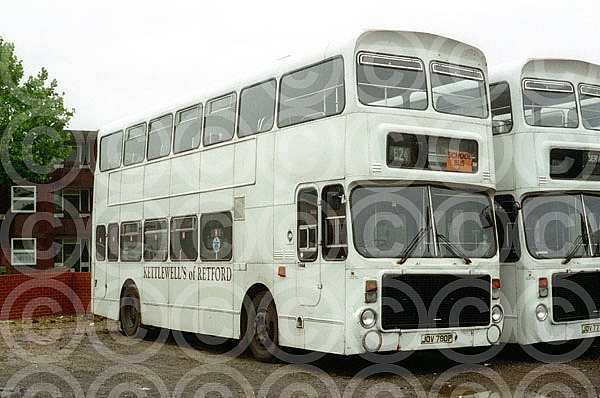 JOV780P Kettlewells,Retford London Buses WMPTE