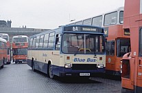 KVO143W Rebody Blue Bus,Bolton Trent