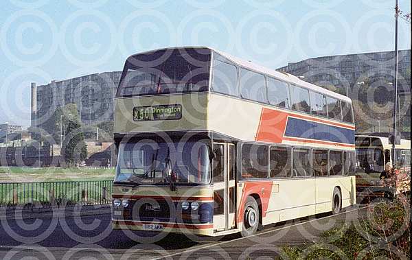 B162AKH (B110LPH) Northern Bus,Anston EYMS London Country