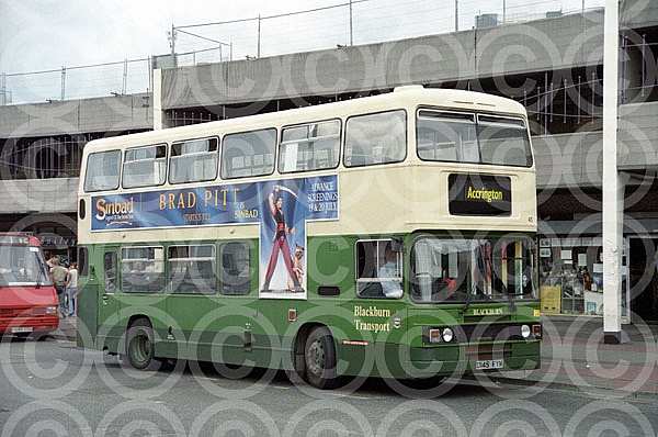 D145FYM Blackburn Transport London Buses