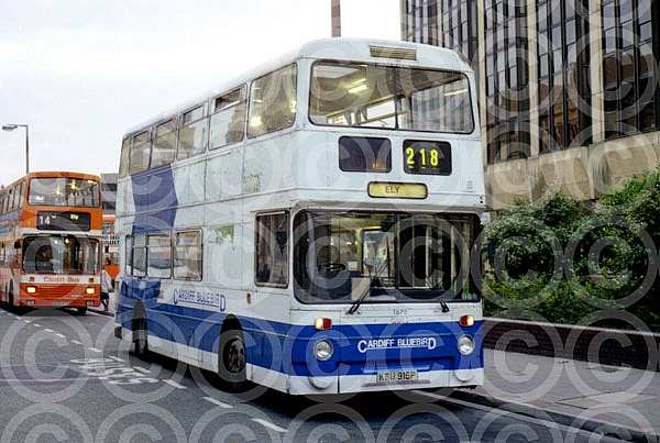 KBU915P Cardiff Bluebird Stagecoach Ribble East Midlands FrontRunner GM Buses Greater Manchester PTE