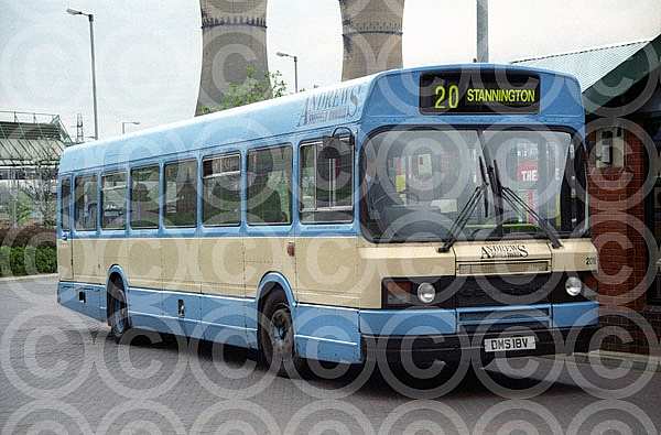 DMS18V Andrews,Sheffield Sheffield Omnibus West Riding(Caldaire) Compass,Wakefield Alexander Midland
