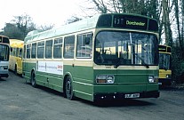 OJF419P (KBU893P) Southern National Country Bus,Atherington County,Leicester Tourmaster,Loughb GMPTE