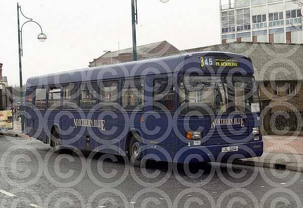 JIL2159 (PUK643R) Rebody Northern Blue,Burnley Arriva Fox Wreake ValleyMidland Fox BMMO(Midland Red)